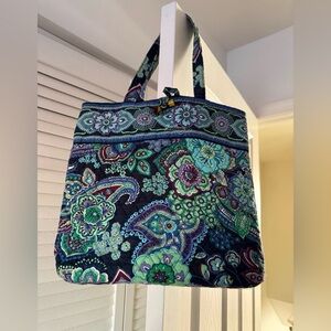 Vera Bradley Toggle Tote Blue Rhapsody